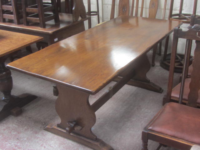 Image of large refectory pub table 002